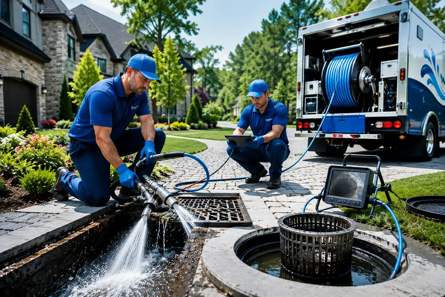 Local outdoor drain cleaning professionals in Thomson, IL