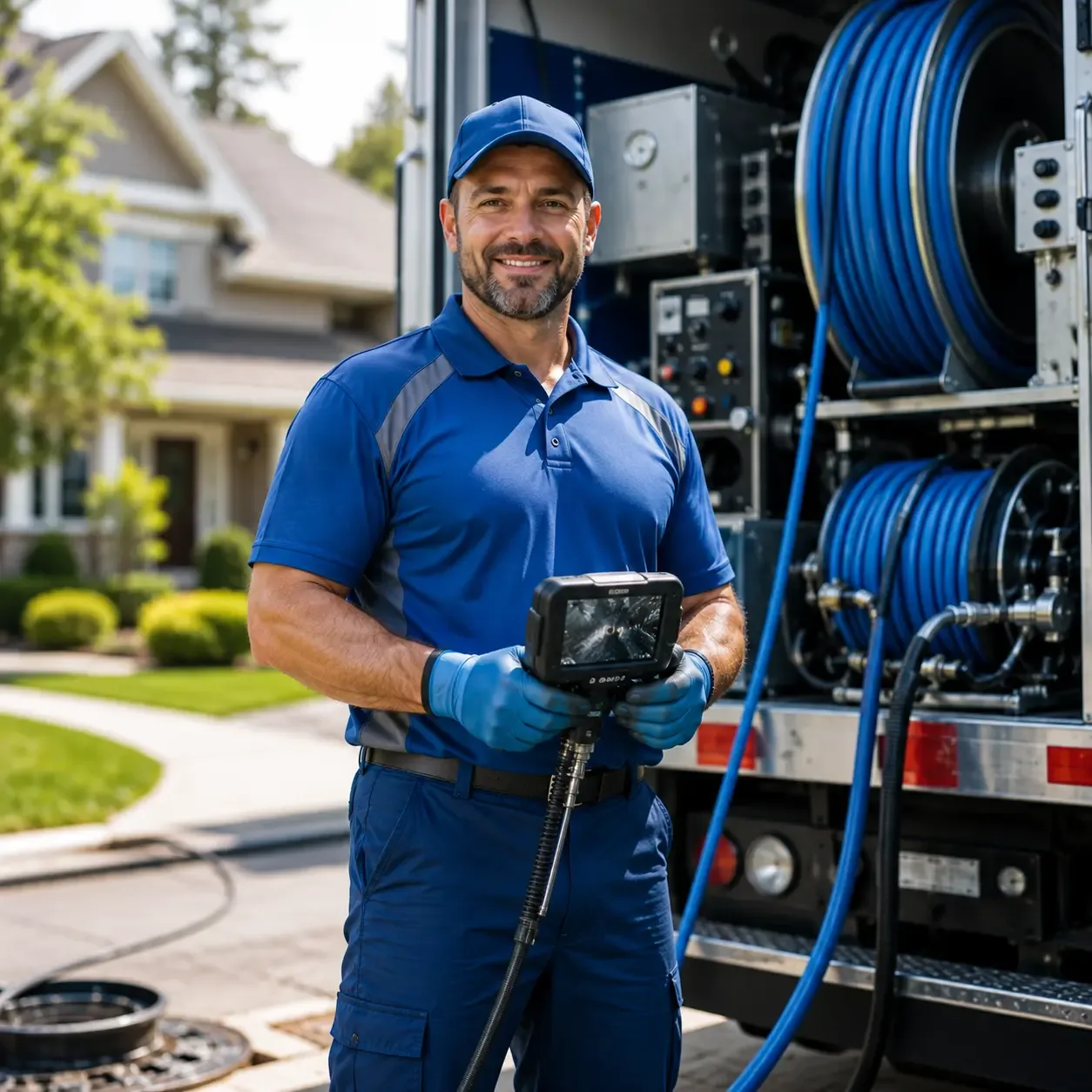 Local outdoor drain cleaning specialists in Thomson, IL